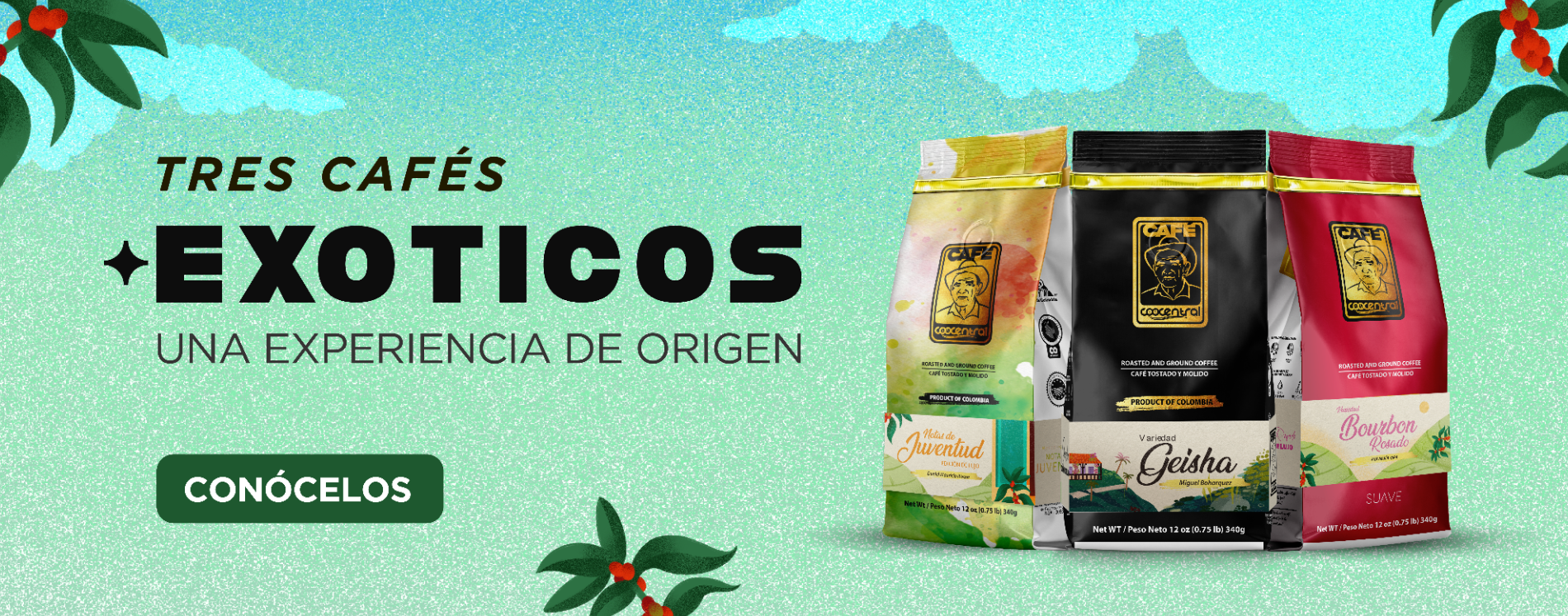 BANNER CAFÉS EXÓTICOS