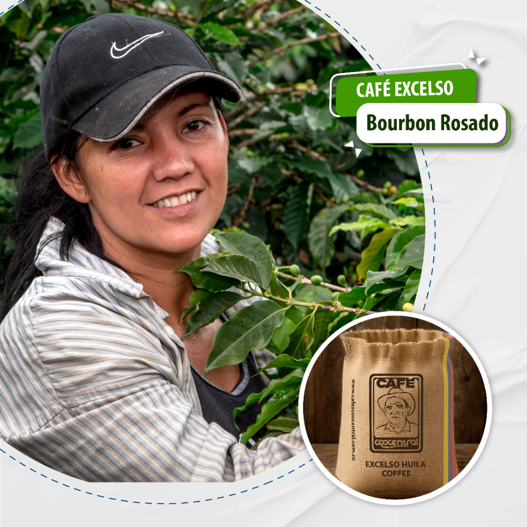CAFÉ EXCELSO BOURBON ROSADO - Café Coocentral